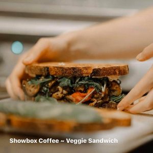 Delicious sandwiches found at Showbox Manly