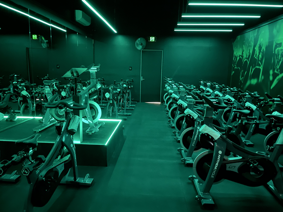 Anthem store indoor cycling