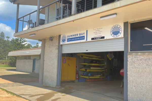 Summer Bay surf Life saving club -  Palm Beach 