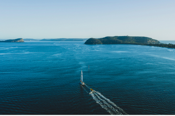 Sailing Sydney for a Bucks party 