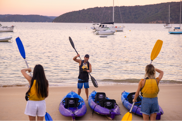 Kayak the Northern Beaches - Dad-friendly things to do on the Northern Beaches this Father’s Day